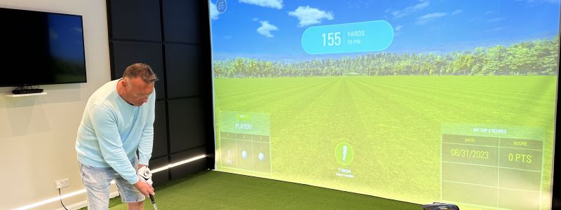 Client Case Study: At home golfing experience